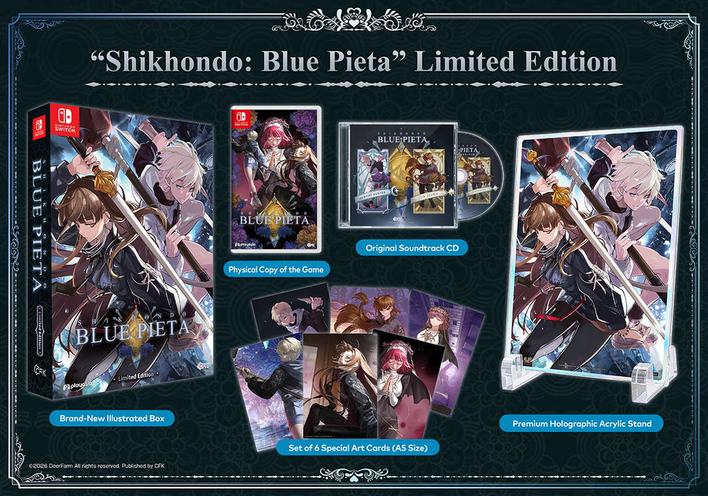 Shikhondo: Blue Pieta [Limited Edition] (Asian Import - Multi-Language) - Nintendo Switch (PRE-ORDER)