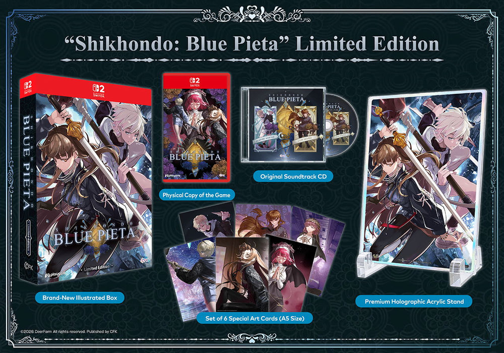 Shikhondo: Blue Pieta [Limited Edition] (Asian Import - Multi-Language) - Nintendo Switch 2 (PRE-ORDER)