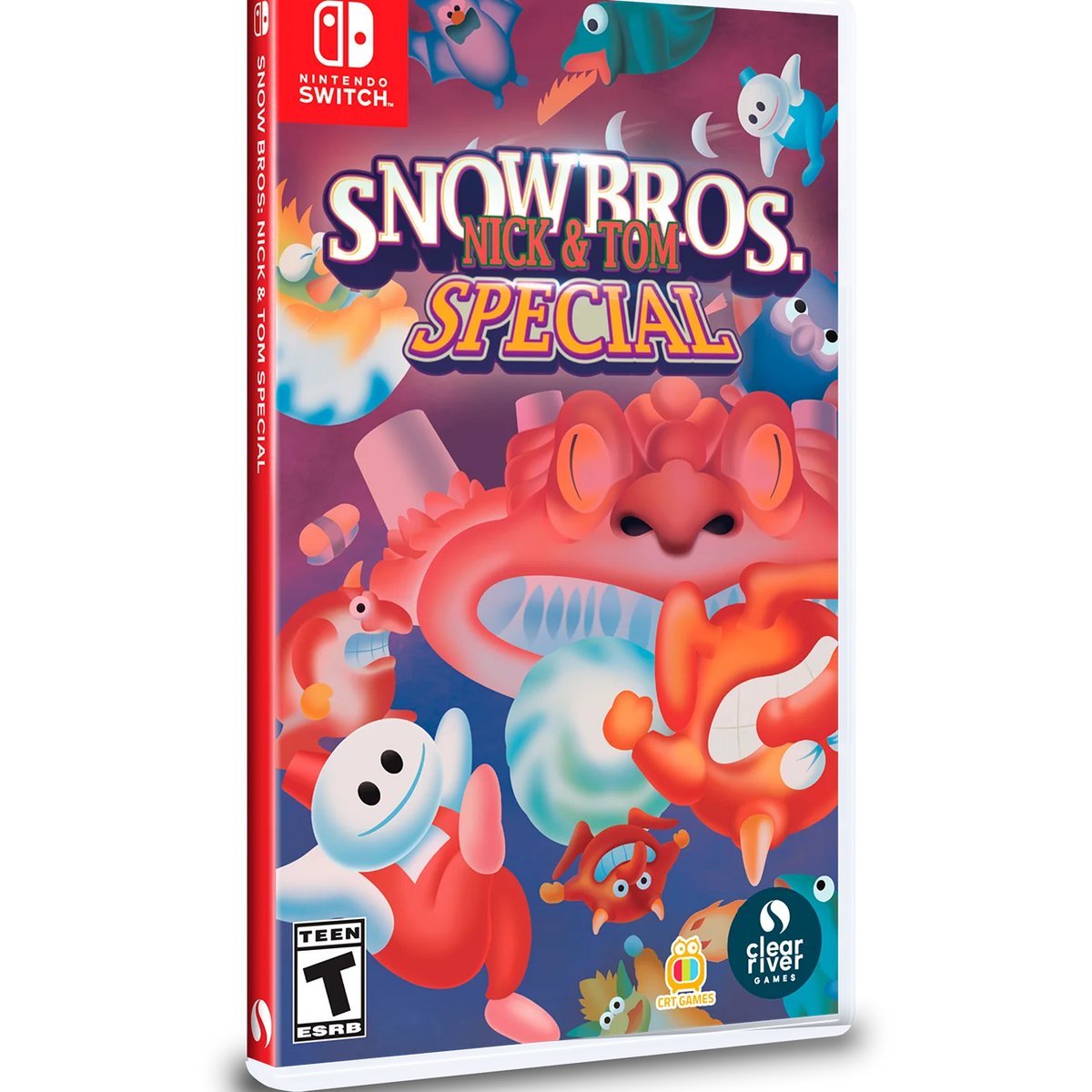 Snow Bros. Nick & Tom Special - Nintendo Switch — VIDEOGAMESPLUS.CA Snow Bros. Nick & Tom Special - Nintendo Switch — VIDEOGAMESPLUS.CA
