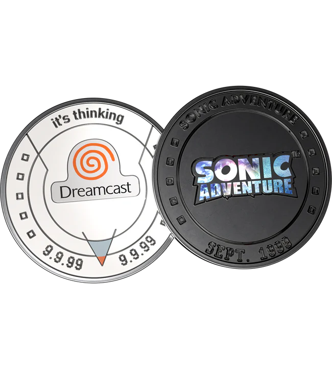 Sonic Adventure Commemorative Coin [Limited Run Games] — VIDEOGAMESPLUS.CA