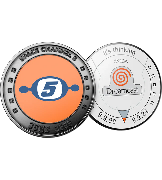 Space Channel 5 Commemorative Coin [Limited Run Games]