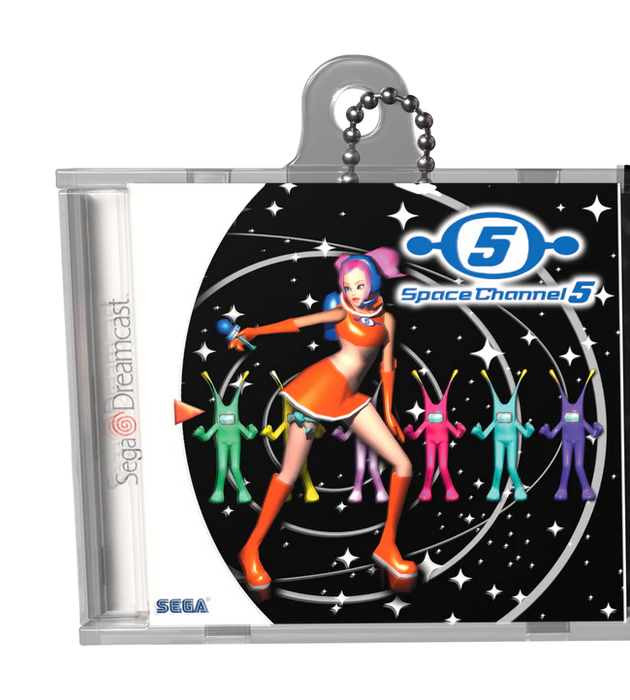 Space Channel 5 Game Case Keychain [Limited Run Games]