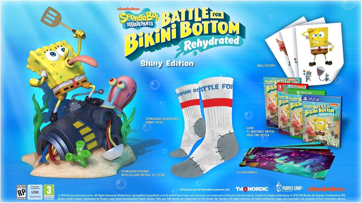 Spongebob Squarepants: Battle for Bikini Bottom - Rehydrated - Shiny Edition - Nintendo Switch