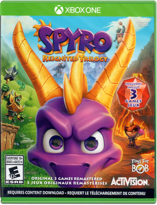 Spyro Reignited Trilogy (Bilingual) - Xbox One