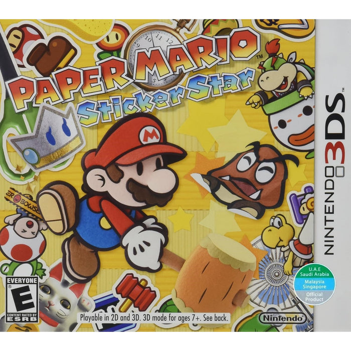 Paper Mario: Sticker Star - 3DS [UAE]