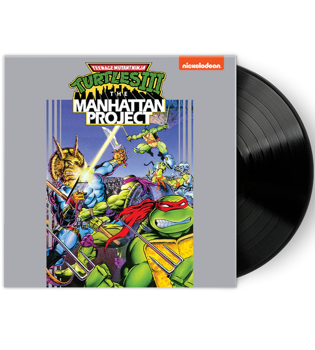 Teenage Mutant Ninja Turtles III: The Manhattan Project (Black) [Limited Run Games] - Vinyl