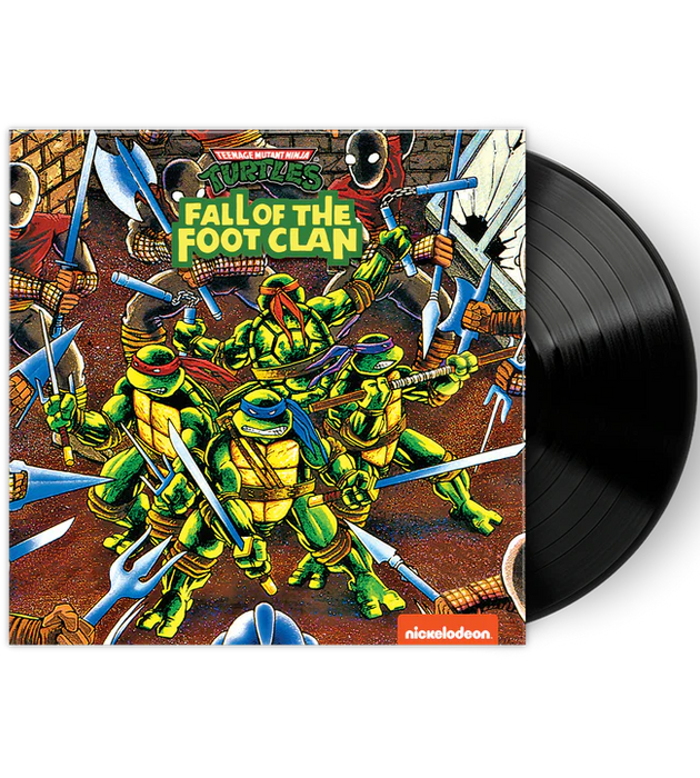 Teenage Mutant Ninja Turtles: Fall of the Foot Clan (Black) [Limited Run Games] - Vinyl
