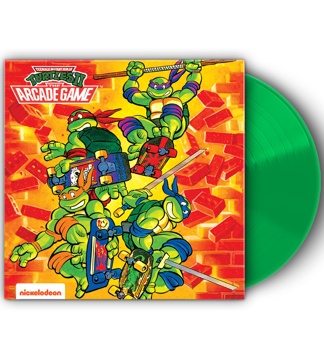 Teenage Mutant Ninja Turtles II: The Arcade Game (Green) [Limited Run Games] - Vinyl