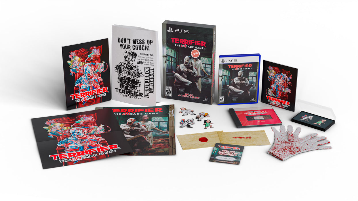 Terrifier: The ARTcade Game [Limited Edition] - Playstation 5 (FREE SHIPPING) (VGP EXCLUSIVE BONUS STAND)