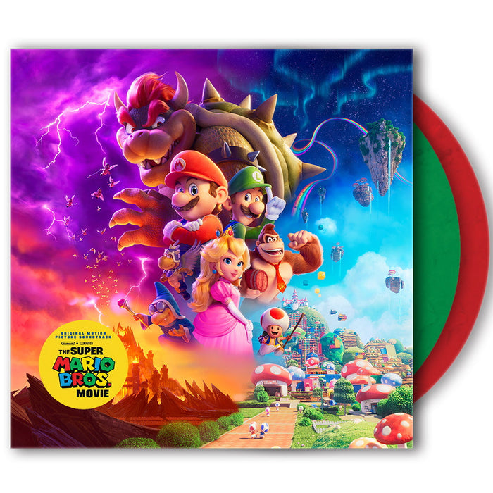The Super Mario Bros. Movie 2xLP Vinyl Original Soundtrack [Audio Vinyl]
