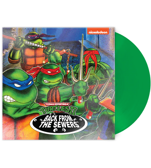 Teenage Mutant Ninja Turtles II: Back from the Sewers (Green) [Limited Run Games] - Vinyl