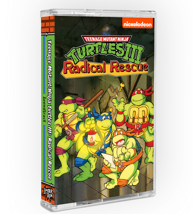 Teenage Mutant Ninja Turtles III: Radical Rescue - Cassette