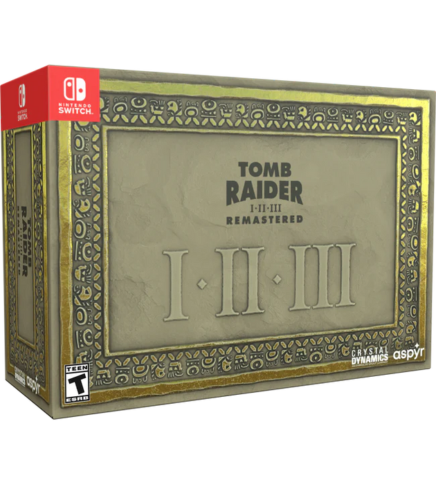 Tomb Raider I-III Remastered Collector's Edition [Limited Run Games] - Nintendo Switch