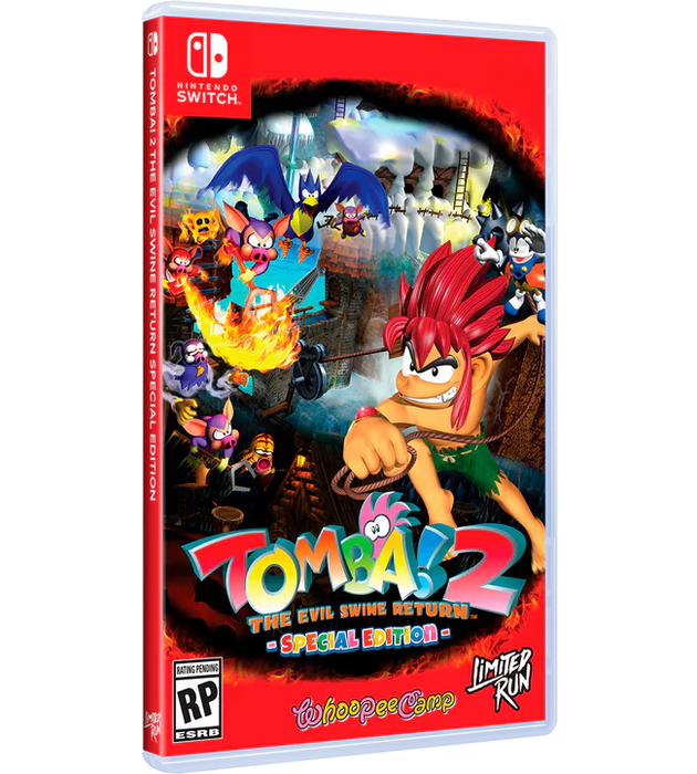 Tomba! 2: The Evil Swine Return Special Edition Standard Edition [Limited Run Games #299] - Nintendo Switch