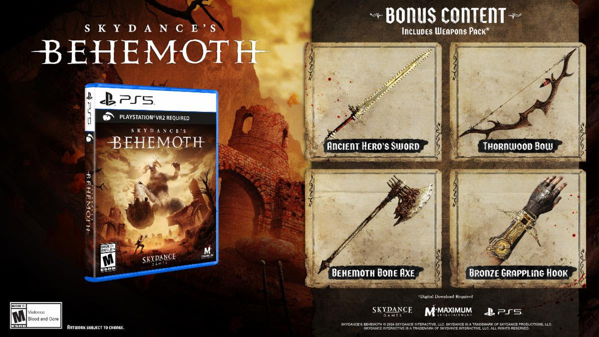 Skydance’s BEHEMOTH (PSVR2 Required) - Playstation 5