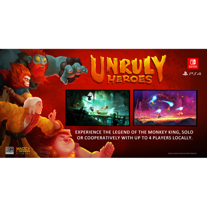 Unruly Heroes [EU Import] - Nintendo Switch