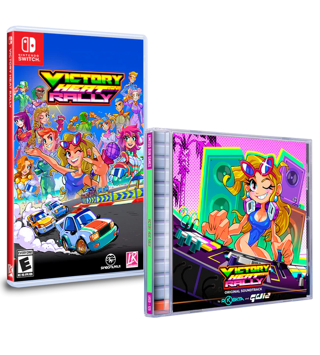 Victory Heat Rally (Game & Soundtrack Bundle) [Limited Run Games] - Nintendo Switch