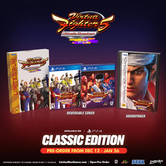 Virtua Fighter 5: Ultimate Showdown Classic Edition [Limited Run Games #577] - PlayStation 4