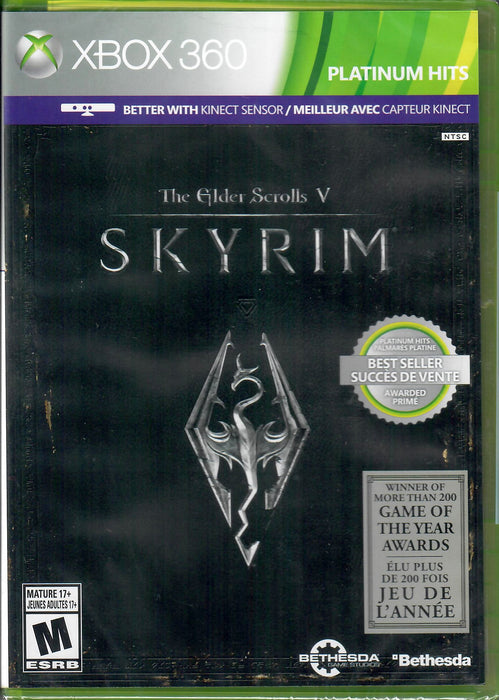Elder Scrolls V Skyrim (Platinum Hits) - Xbox 360
