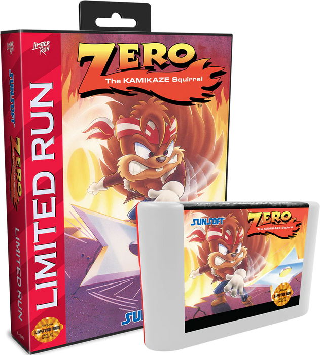Zero the Kamikaze Squirrel [Limited Run Games] - Genesis