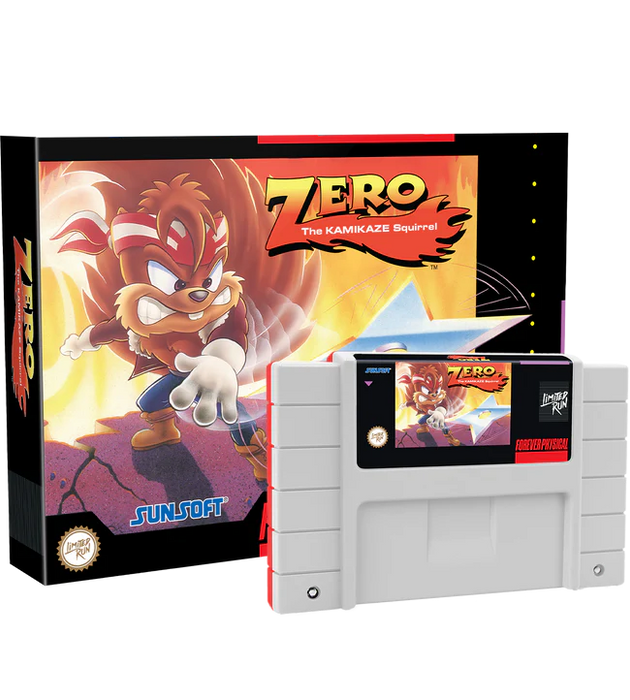 Zero the Kamikaze Squirrel [Limited Run Games] - SNES