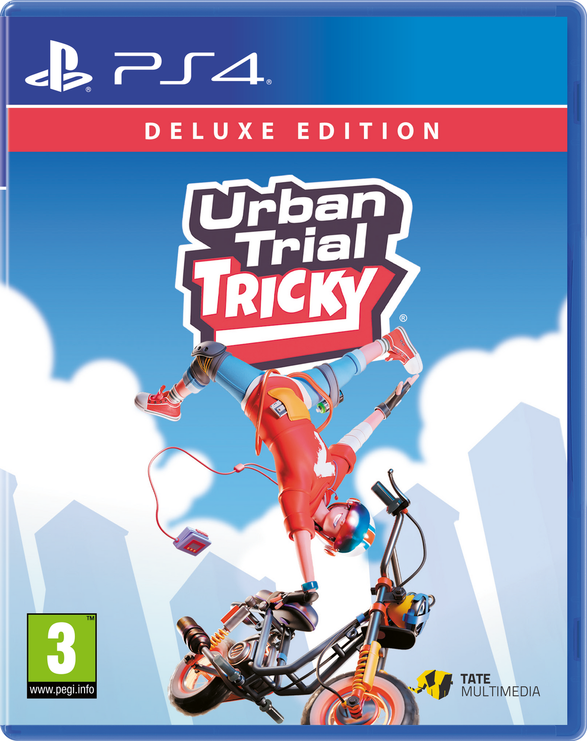 Urban Trial Tricky Deluxe Edition Sony PS4 FR Game In DE EN CH KR ES FR