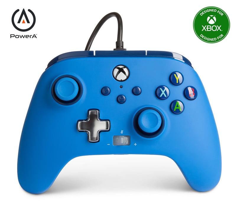 Power A Enhanced Wired Controller for Xbox Series X|S - Blue - XBOX SERIES X