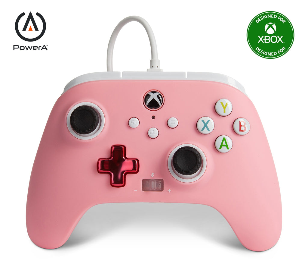 Power A Enhanced Wired Controller for Xbox Series X/S (Pink