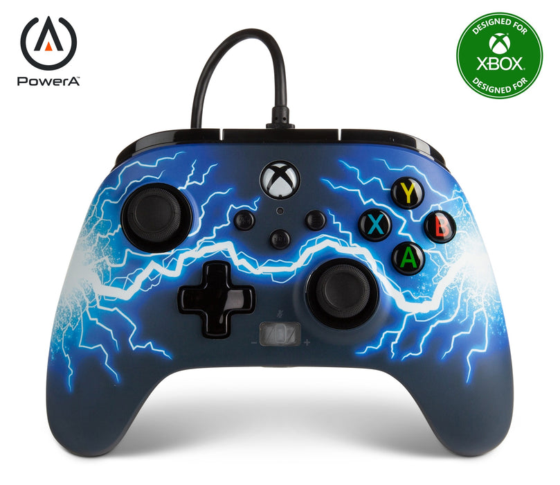 Power A Enhanced Wired Controller for Xbox Series X|S - Arc Lightning - XBOX SERIES X
