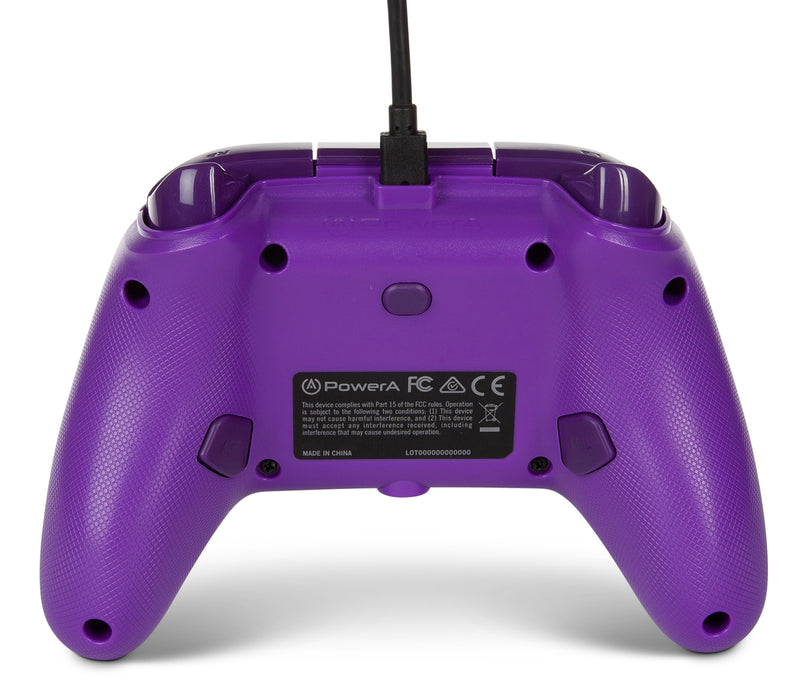 Power A Enhanced Wired Controller for Xbox Series X/S (Royal Purple)