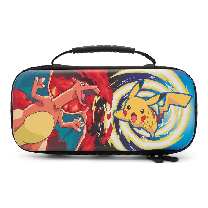 Power A Protection Case for Nintendo Switch - OLED Model, Nintendo Switch or Switch Nintendo Lite - Pokemon: Charizard vs. Pikachu Vortex - SWITCH