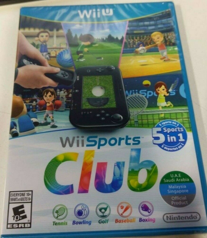Wii Sports Club Wii U UAE Version —