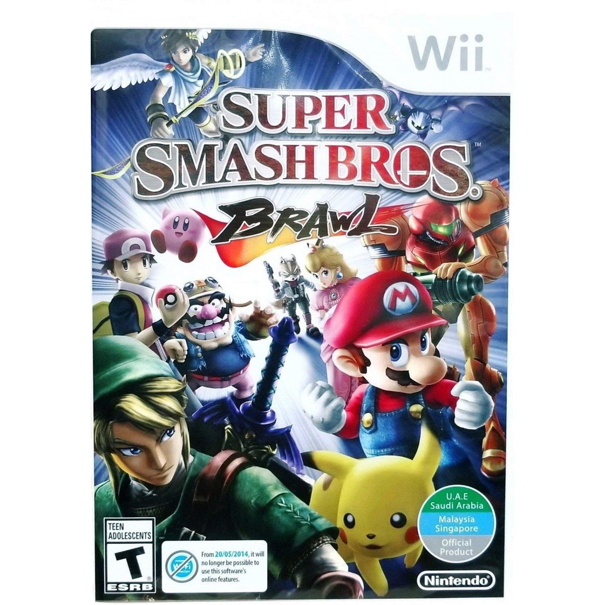 Super Smash Bros: Brawl (UAE) - Wii — VIDEOGAMESPLUS.CA