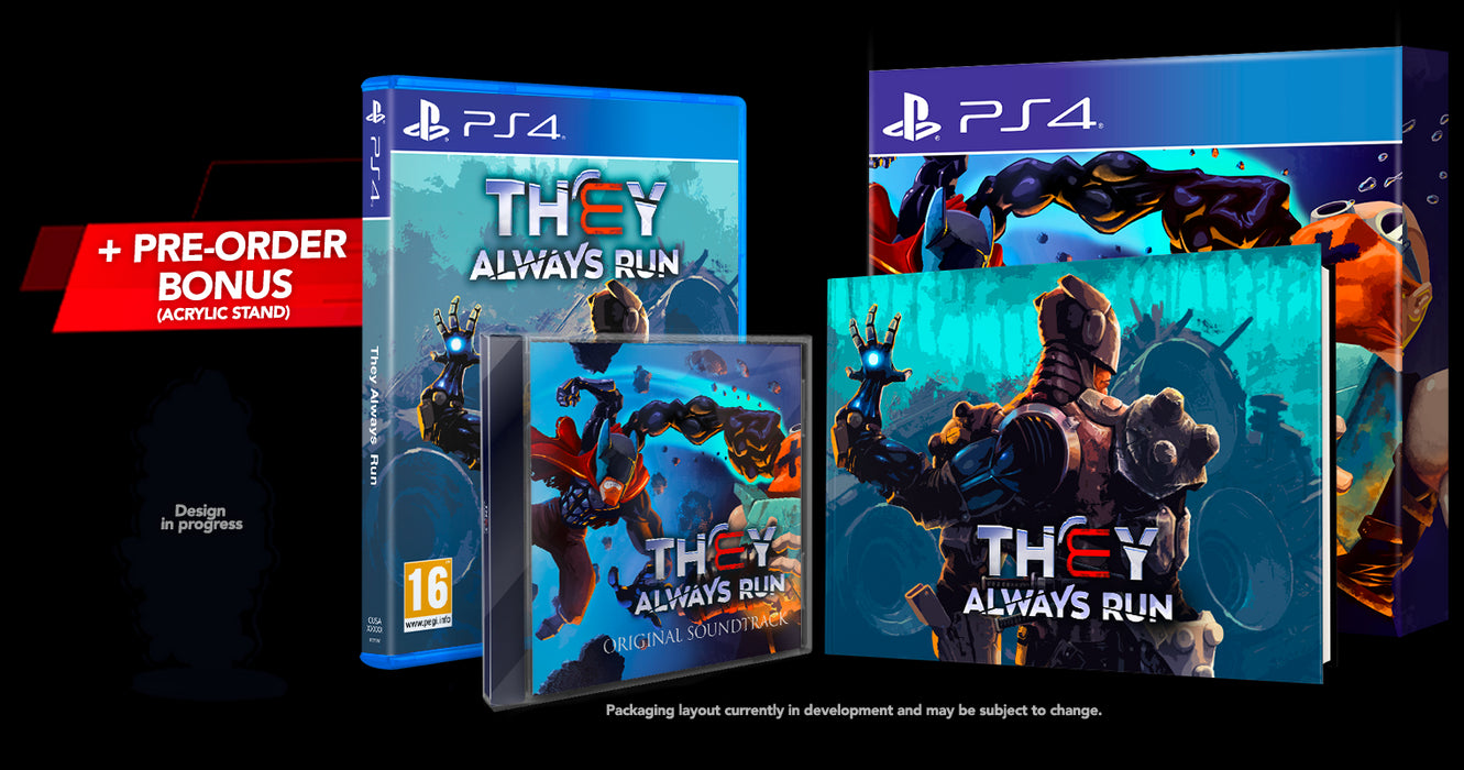 They Always Run [COLLECTOR'S EDITION] - PS4 [RED ART GAMES] [PEGI IMPORT]