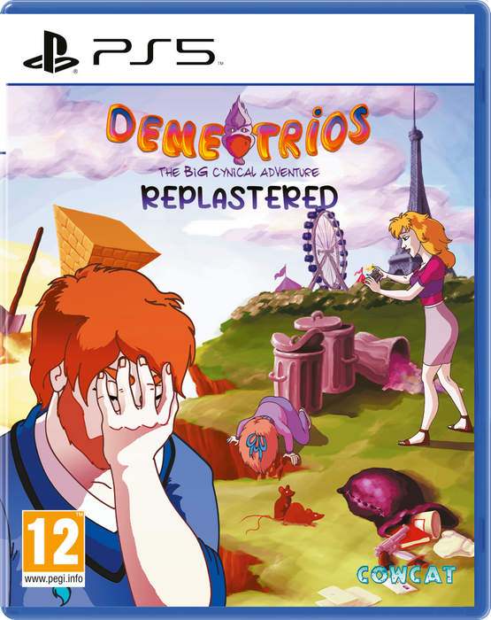 Demetrios Replastered (999Ex.) PS5 Game in EN DE ES FR IT RU NEW Red Art Games P Demetrios Replastered (999Ex.) PS5 Game in EN DE ES FR IT RU NEW Red Art Games P