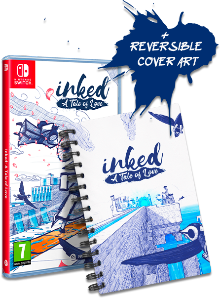 Inked : A Tale of Love SWITCH + Notebook - SWITCH [RED ART GAMES ...