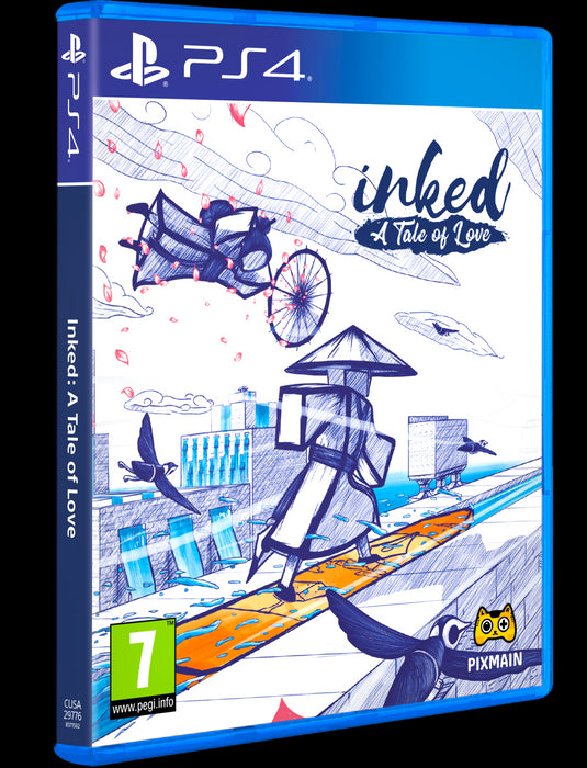 Inked : A Tale of Love PS4 + Notebook- PS4 [RED ART GAMES]