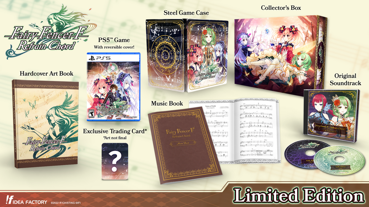 Fairy Fencer F: Refrain Chord [LIMITED EDITION] - PS5 [SHIPS FOR FREE]
