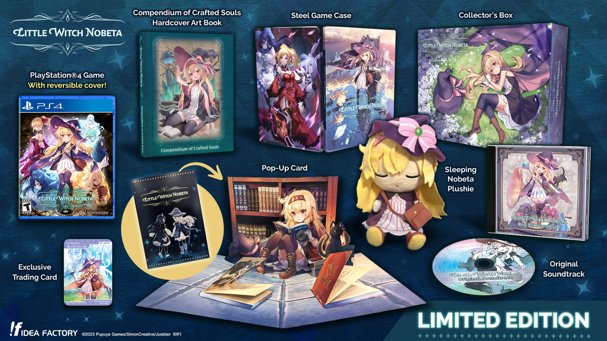 Little Witch Nobeta [LIMITED EDITION] - PS4 — VIDEOGAMESPLUS.CA