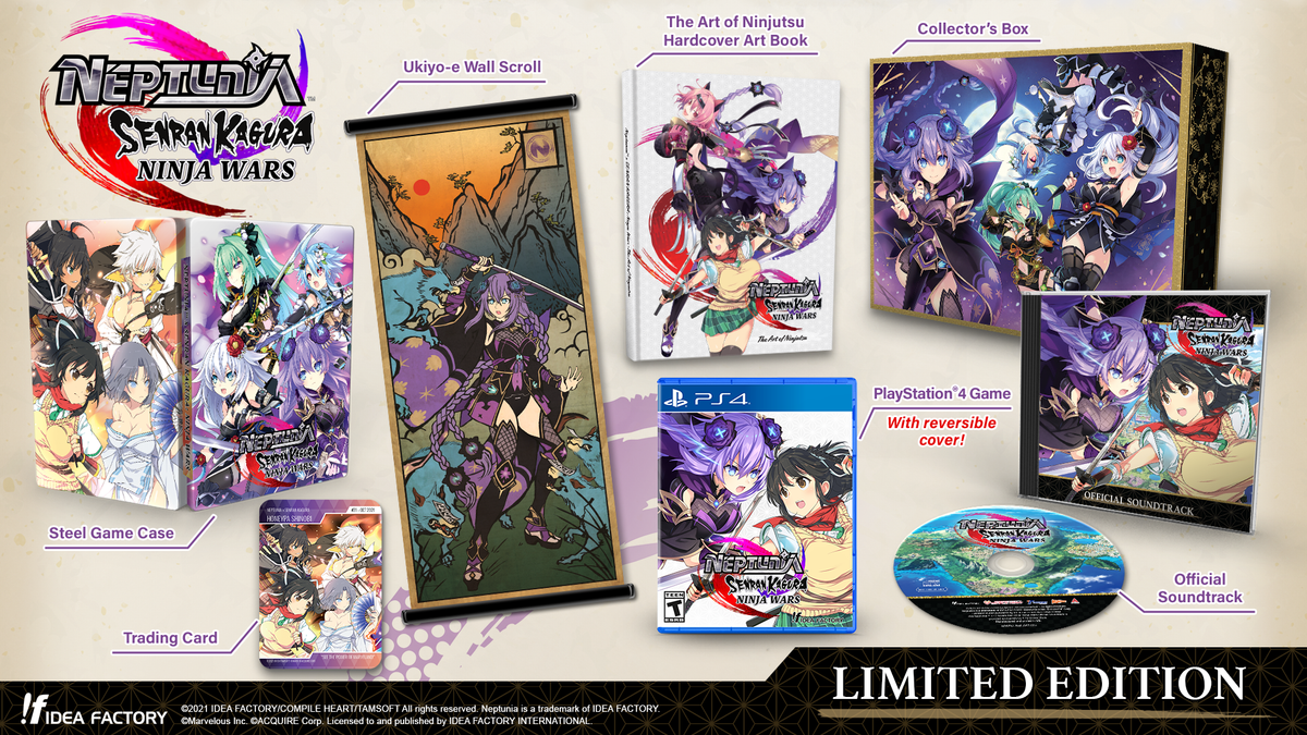 Neptunia x SENRAN KAGURA: Ninja Wars [LIMITED EDITION] - PS4