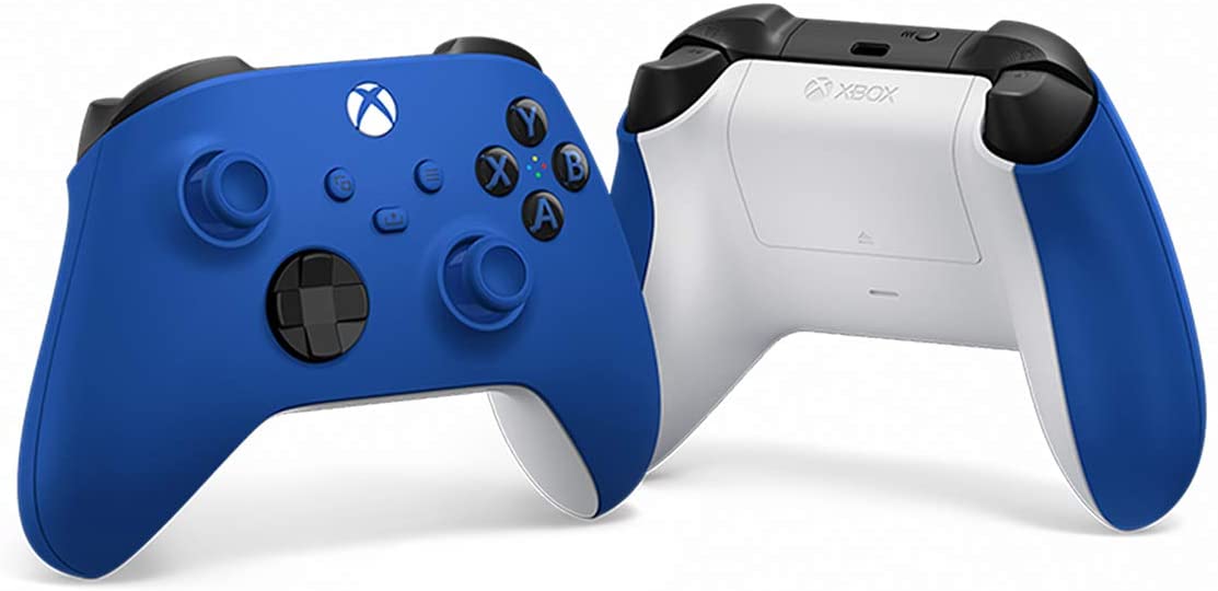 Xbox Wireless Controller – ( Shock Blue ) for Xbox Series X|S, Xbox One, and Windows 10 Devices