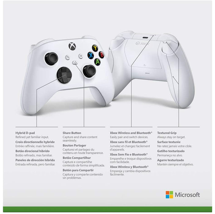 Xbox Wireless Controller – Robot White for Xbox Series X|S