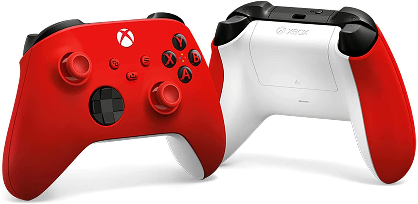 Xbox Wireless Controller – ( Pulse Red ) for Xbox Series X|S, Xbox One, and Windows 10 Devices