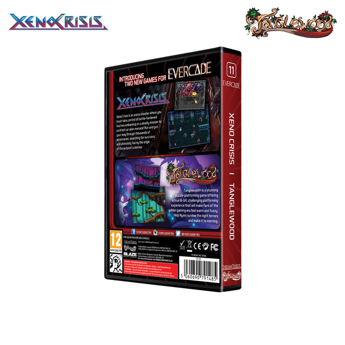 Evercade Xeno Crisis/Tanglewood Dual Game Cartridge [11]