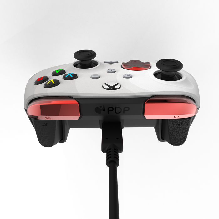 PDP - REMATCH ADVANCED WIRED CONTROLLER: RADIAL WHITE FOR XBOX SERIES X|S, XBOX ONE, & WINDOWS 10/11 PC