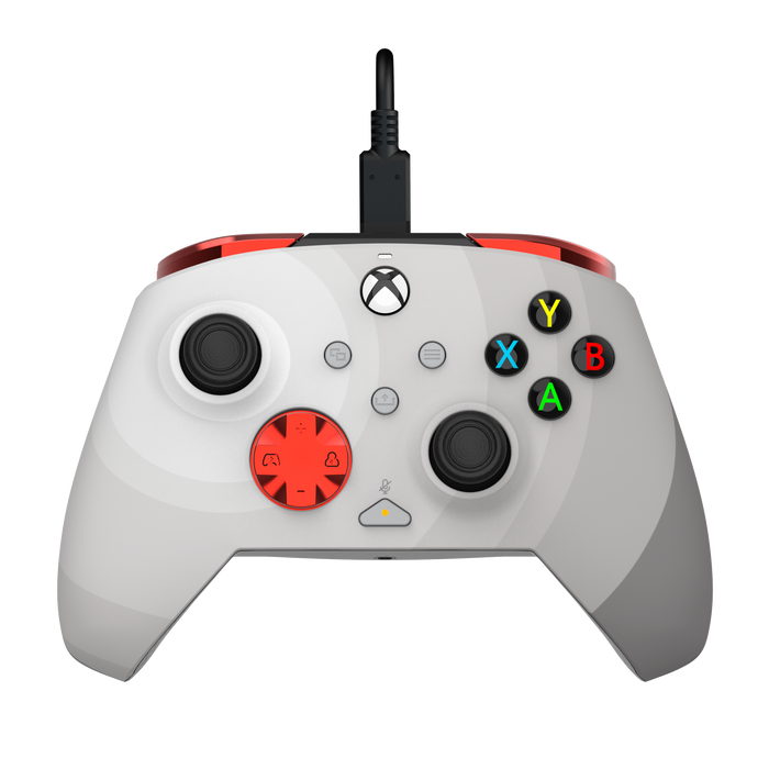 PDP - REMATCH ADVANCED WIRED CONTROLLER: RADIAL WHITE FOR XBOX SERIES X|S, XBOX ONE, & WINDOWS 10/11 PC