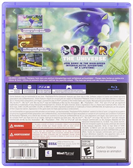 Sonic Colors Ultimate [Standard Edition] - PlayStation 4