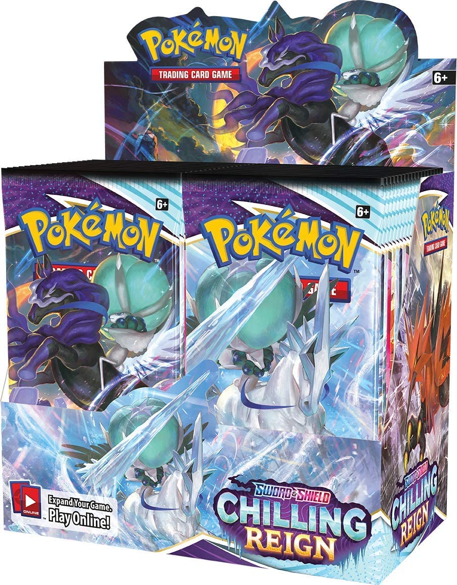 POKEMON TCG] POKEMON CHILLING REIGNS BOOSTER BOX — VIDEOGAMESPLUS.CA