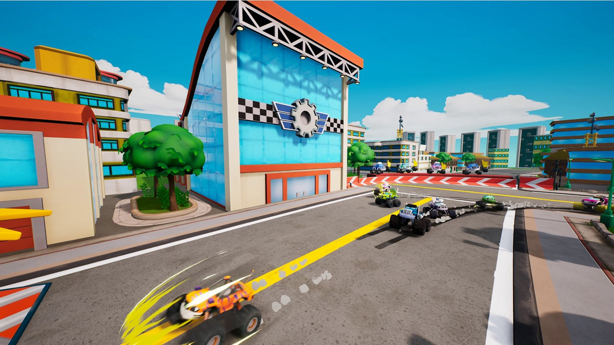 BLAZE AND THE MONSTER MACHINE AXLE CITY RACERS - XBOX ONE / XBOX SERIES X