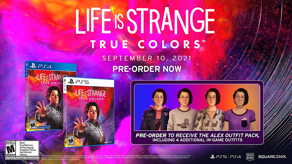 Life is Strange 3 True Colors - PS4